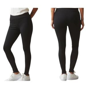 NEW American Giant Ponte Slim Pant Super Black Size 8